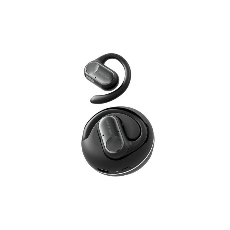 Auriculares Deportivos Bluetooth Vention Open Ear OpenBeat O11 NBPB0 con estuche de carga- Negros Auriculares Deportivos Bluetooth Vention Open Ear OpenBeat O11 NBPB0 con estuche de carga- Negros