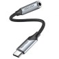 Conversor Vention BGMHF- Jack 3-5 Hembra - USB Tipo-C Macho- 1m- Gris Conversor Vention BGMHF- Jack 3-5 Hembra - USB Tipo-C Macho- 1m- Gris