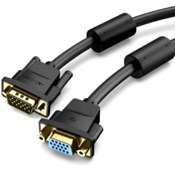 Cable Alargador SVGA Vention DAGBI- VGA Macho - VGA Hembra- 3m- Negro