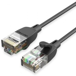 Cable de Red RJ45 UTP Vention IBIBG Cat-6A- 1-5m- Negro