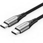 Cable USB 2-0 Tipo-C Vention TADHF- USB Tipo-C Macho - USB Tipo-C Macho- Hasta 60W- 480Mbps- 1m- Gris Cable USB 2-0 Tipo-C Vention TADHF- USB Tipo-C Macho - USB Tipo-C Macho- Hasta 60W- 480Mbps- 1m- Gris