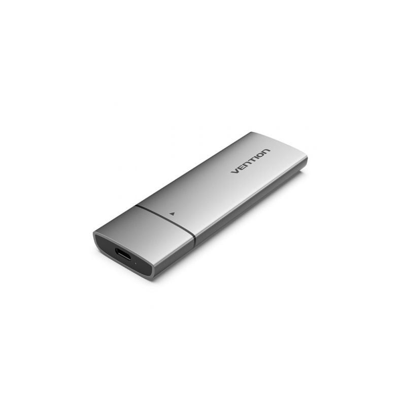 Caja Externa para Disco SSD M-2 NVMe Vention USB Tipo-C KPGH0- USB 3-1 Gen2- Sin tornillos Caja Externa para Disco SSD M-2 NVMe Vention USB Tipo-C KPGH0- USB 3-1 Gen2- Sin tornillos