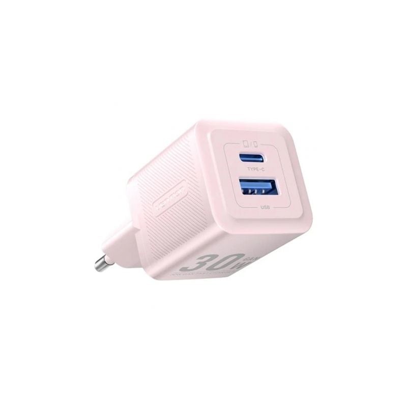 Cargador de Pared GaN Vention FEQP0-EU- 1xUSB Tipo-C- 1xUSB- 30W Cargador de Pared GaN Vention FEQP0-EU- 1xUSB Tipo-C- 1xUSB- 30W