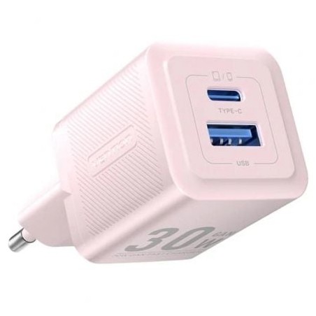 Cargador de Pared GaN Vention FEQP0-EU- 1xUSB Tipo-C- 1xUSB- 30W