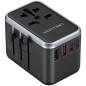 Cargador de Pared Universal Vention FJFB0- Toma de Corriente Universal- 2xUSB Tipo-C- 2xUSB- 65W Cargador de Pared Universal Vention FJFB0- Toma de Corriente Universal- 2xUSB Tipo-C- 2xUSB- 65W