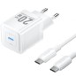 Cargador de Pared GaN Vention TZ-FEPW0-EU-01- 1xUSB Tipo-C + Cable USB Tipo-C- 20W Cargador de Pared GaN Vention TZ-FEPW0-EU-01- 1xUSB Tipo-C + Cable USB Tipo-C- 20W