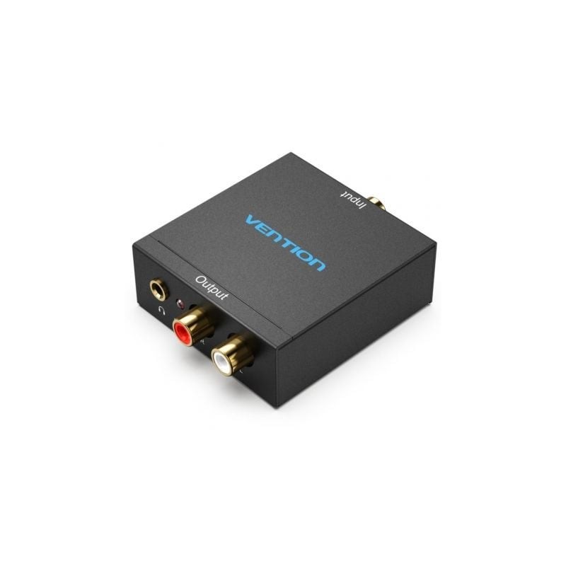 Convertidor de Audio Vention BDFB0- Entrada Toslink y RCA- Salida 2x RCA Convertidor de Audio Vention BDFB0- Entrada Toslink y RCA- Salida 2x RCA