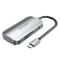 Docking USB Tipo-C Vention TNHHB- 3xUSB- 1xUSB Tipo-C PD- 1xLector Tarjetas SD y MicroSD- Gris Docking USB Tipo-C Vention TNHHB- 3xUSB- 1xUSB Tipo-C PD- 1xLector Tarjetas SD y MicroSD- Gris