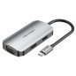 Docking USB Tipo-C Vention TOAHB- 1xHDMI- 1xVGA- 1xUSB- 1xUSB Tipo-C PD- Gris Docking USB Tipo-C Vention TOAHB- 1xHDMI- 1xVGA- 1xUSB- 1xUSB Tipo-C PD- Gris
