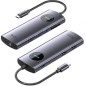 Docking USB Tipo-C Vention TQVHB- 2xHDMI- 3xUSB- 1xRJ45- 1xLector de Tarjetas- 1xUSB Tipo-C PD- Gris Docking USB Tipo-C Vention TQVHB- 2xHDMI- 3xUSB- 1xRJ45- 1xLector de Tarjetas- 1xUSB Tipo-C PD- Gris