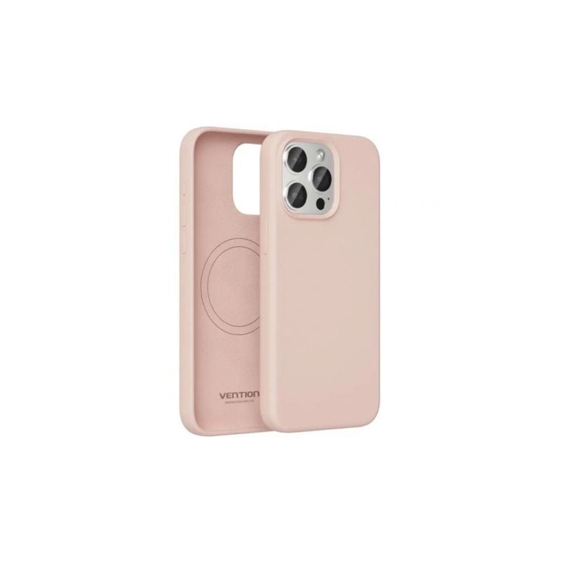 Funda Silicona con Magsafe Vention KUDP0-40- Compatible con iPhone 13 Pro Max- Rosa Funda Silicona con Magsafe Vention KUDP0-40- Compatible con iPhone 13 Pro Max- Rosa