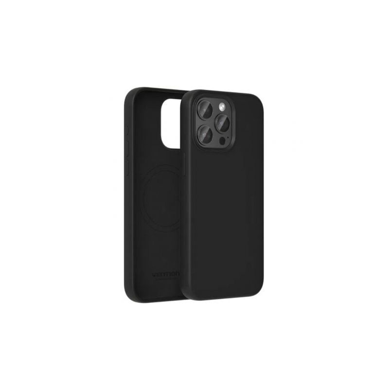 Funda Silicona con Magsafe Vention KUEB0-40- Compatible con iPhone 14 Pro Max- Negra Funda Silicona con Magsafe Vention KUEB0-40- Compatible con iPhone 14 Pro Max- Negra
