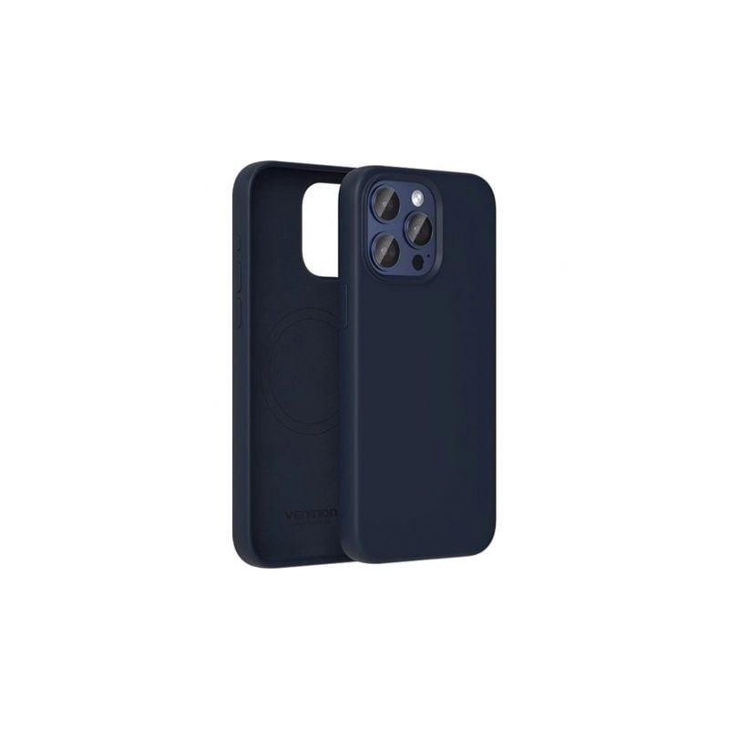 Funda Silicona con Magsafe Vention KUEL0-10- Compatible con iPhone 14- Azul Medianoche Funda Silicona con Magsafe Vention KUEL0-10- Compatible con iPhone 14- Azul Medianoche
