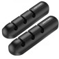 Organizador de Cables en Espiral Vention KBTB0-2- 3 Puertos- Pack de 2 Organizador de Cables en Espiral Vention KBTB0-2- 3 Puertos- Pack de 2