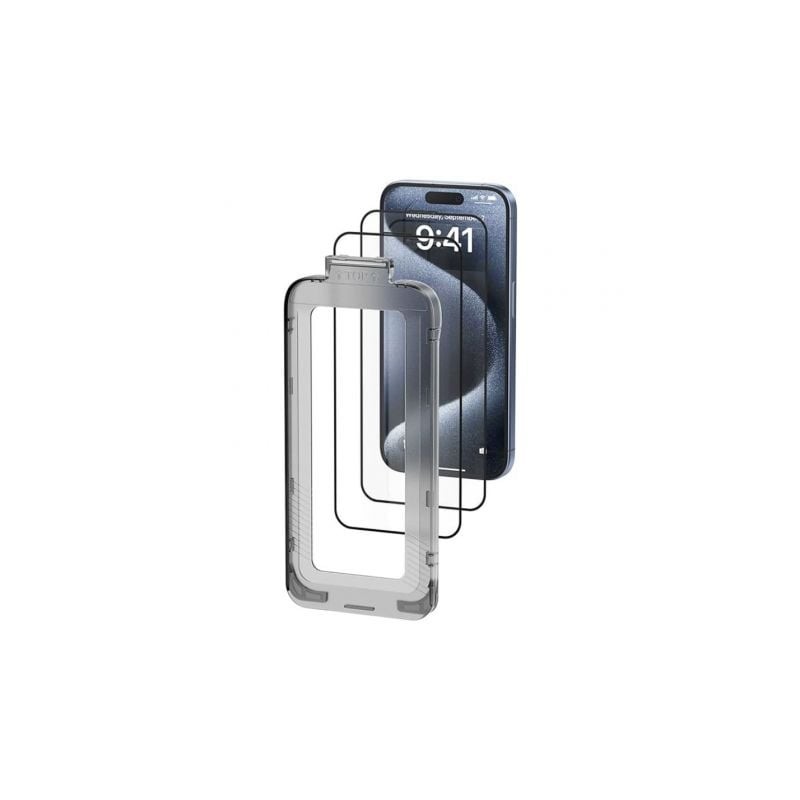 Protector de Pantalla de Cristal Templado Vention KUJTCC-40 para iPhone 14 Pro Max + Herramienta de Instalación Antipolvo Protector de Pantalla de Cristal Templado Vention KUJTCC-40 para iPhone 14 Pro Max + Herramienta de Instalación Antipolvo