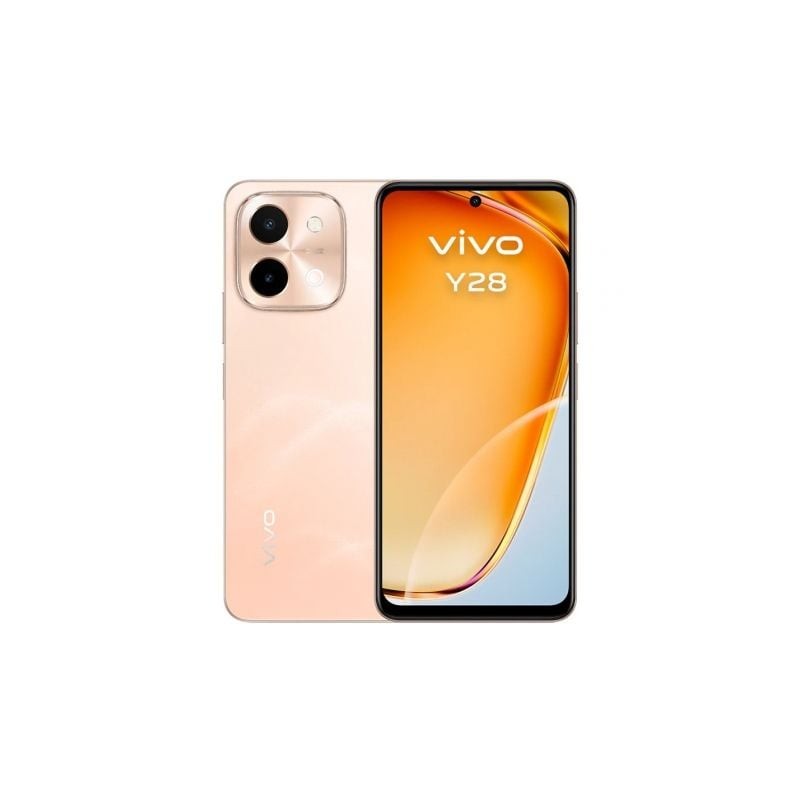 Smartphone Vivo Y28 4GB- 128GB- 6-68"- Naranja