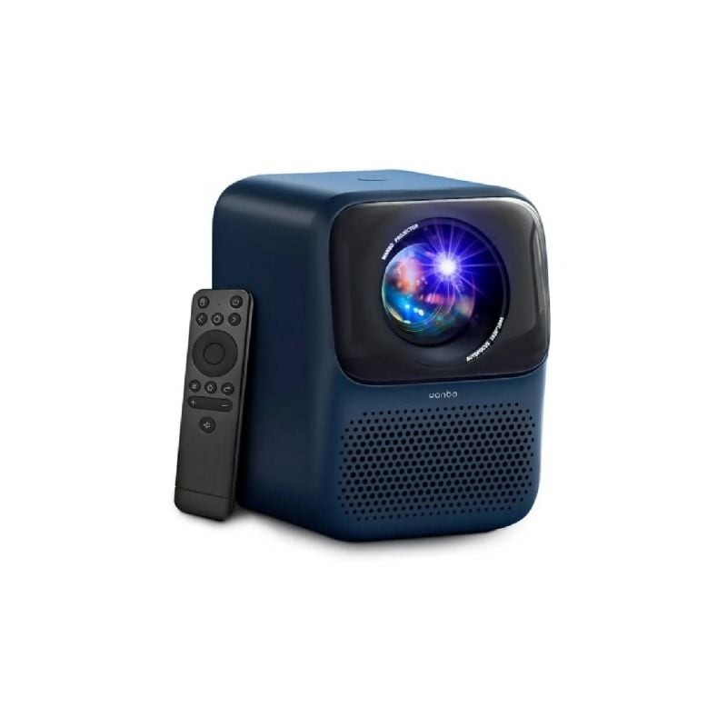 Proyector Portátil Wanbo T2 Max New- 450 Lúmenes- Full HD- HDMI- WiFi- Azul Proyector Portátil Wanbo T2 Max New- 450 Lúmenes- Full HD- HDMI- WiFi- Azul