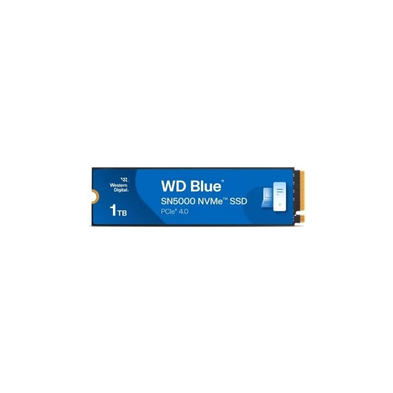 Disco SSD Western Digital WD Blue SN5000 1TB- M-2 2280 PCIe- Full Capacity Disco SSD Western Digital WD Blue SN5000 1TB- M-2 2280 PCIe- Full Capacity