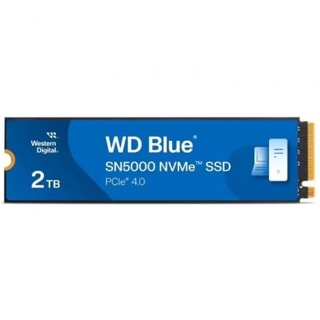 Disco SSD Western Digital WD Blue SN5000 2TB- M-2 2280 PCIe- Full Capacity