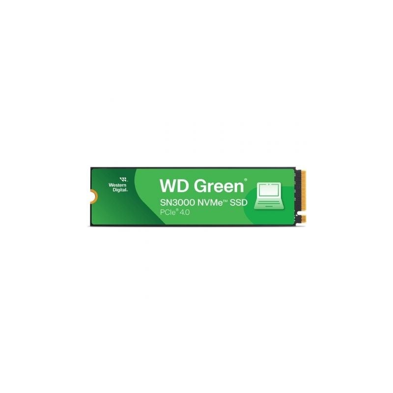 Disco SSD Western Digital WD Green SN3000 2TB- M-2 2280 PCIe- Full Capacity Disco SSD Western Digital WD Green SN3000 2TB- M-2 2280 PCIe- Full Capacity