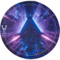 Alfombra Gaming Woxter Stinger Floorpad FUTURE- Púrpura