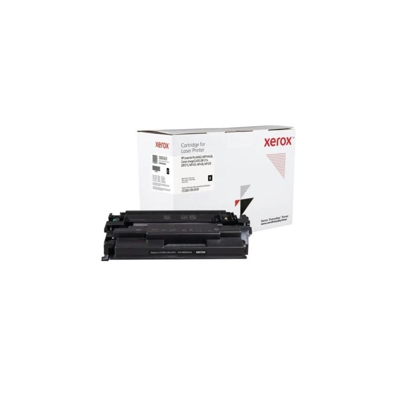 Tóner compatible Xerox 006R03639 compatible con HP CF226X-CRG-052H- 9000 páginas- Negro Tóner compatible Xerox 006R03639 compatible con HP CF226X-CRG-052H- 9000 páginas- Negro