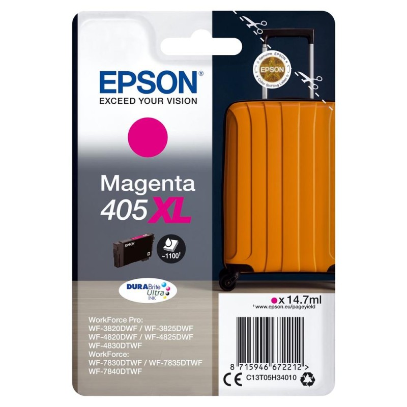 TINTA EPSON 405XL MAGENTA TINTA EPSON 405XL MAGENTA