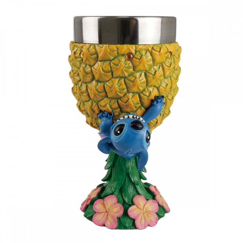 Cáliz decorativo enesco disney stitch con Cáliz decorativo enesco disney stitch con