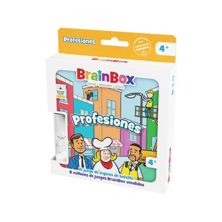 Juego mesa brainbox pocket profesiones edad