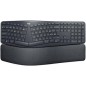 Teclado Inalámbrico por Bluetooth Logitech Ergo K860