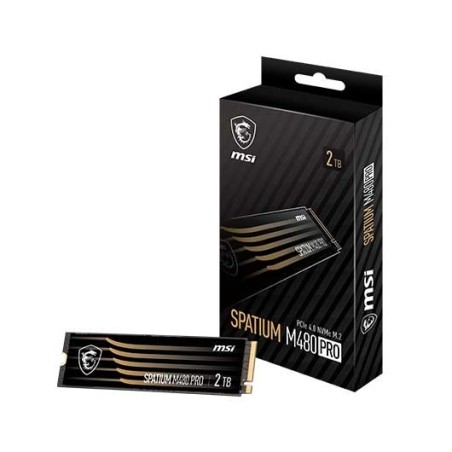 SSD MSI SPATIUM M480 PRO 2TB PCIE4 NVME M2