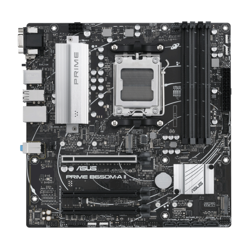 PLACA BASE ASUS PRIME B650M-A II CSM AM5 MATX 4XDDR5 PLACA BASE ASUS PRIME B650M-A II CSM AM5 MATX 4XDDR5