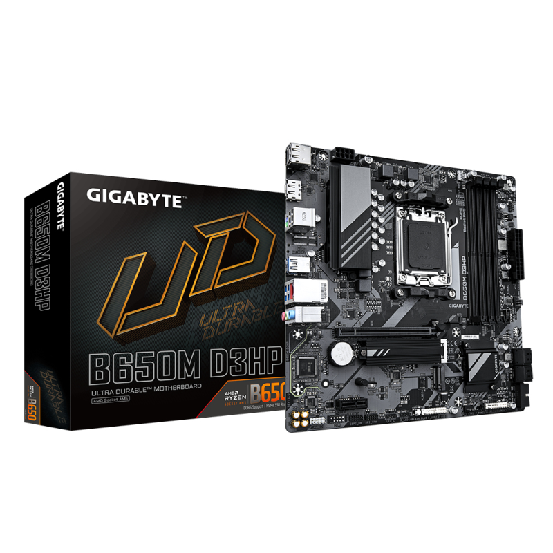 PLACA BASE GIGABYTE B650M D3HP AM5 ATX 4XDDR5 PLACA BASE GIGABYTE B650M D3HP AM5 ATX 4XDDR5