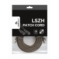 CABLE RED S-FTP GEMBIRD CAT 6A LSZH NEGRO 10M