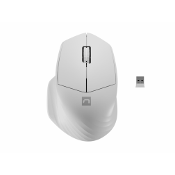 RATON NATEC SISKIN 2 1600 DPI BLANCO BLUETOOTH PILAS