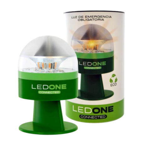 LUZ DE EMERGENCIA LED ONE V16 ECO DGT 3-0 BALIZA GEOLOCALIZADA