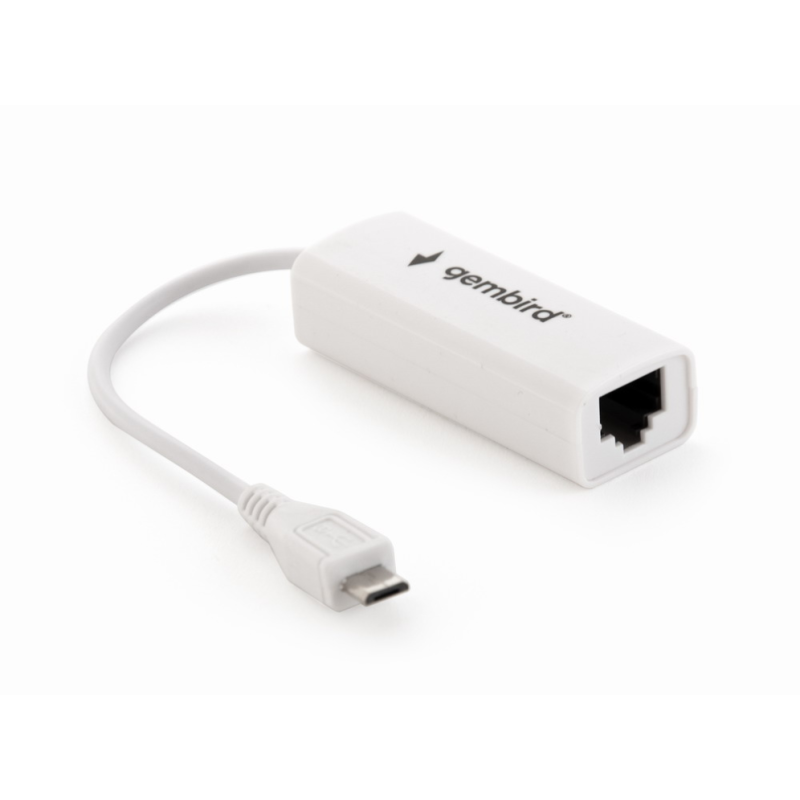 ADAPTADOR GEMBIRD MICRO USB 2-0 A ETHERNET ADAPTADOR GEMBIRD MICRO USB 2-0 A ETHERNET