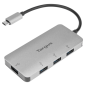 ADAPTADOR TARGUS USB-C A 4xUSB 3-0 PLATA ADAPTADOR TARGUS USB-C A 4xUSB 3-0 PLATA