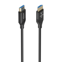CABLE HDMI AISENS V2-1 OPTICO ACTIVO AOC 8K60HZ 48GBPS A-M-A-M 20M NEGRO