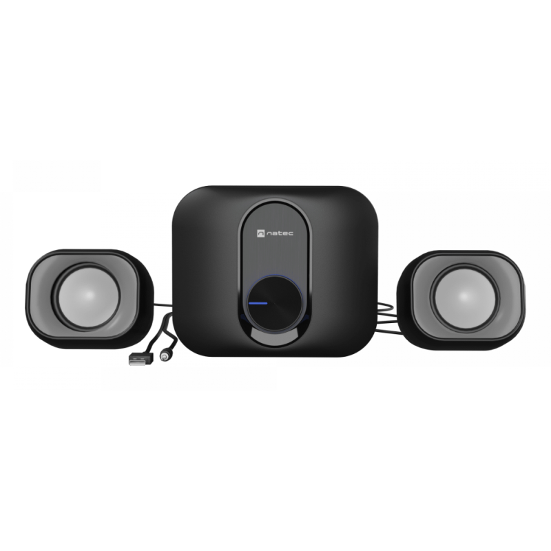 ALTAVOCES 2-1 NATEC PUG 11W RMS NEGRO ALTAVOCES 2-1 NATEC PUG 11W RMS NEGRO