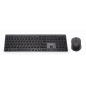KIT INALAMBRICO TECLADO RATON RETROILUMINADO PRO BUSINESS SLIM DISEÑO PT NEGRO