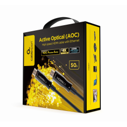 CABLE HDMI GEMBIRD DE ALTA VELOCIDAD CON Ã?PTICA ACTIVA AOC CON ETHERNET 50 M
