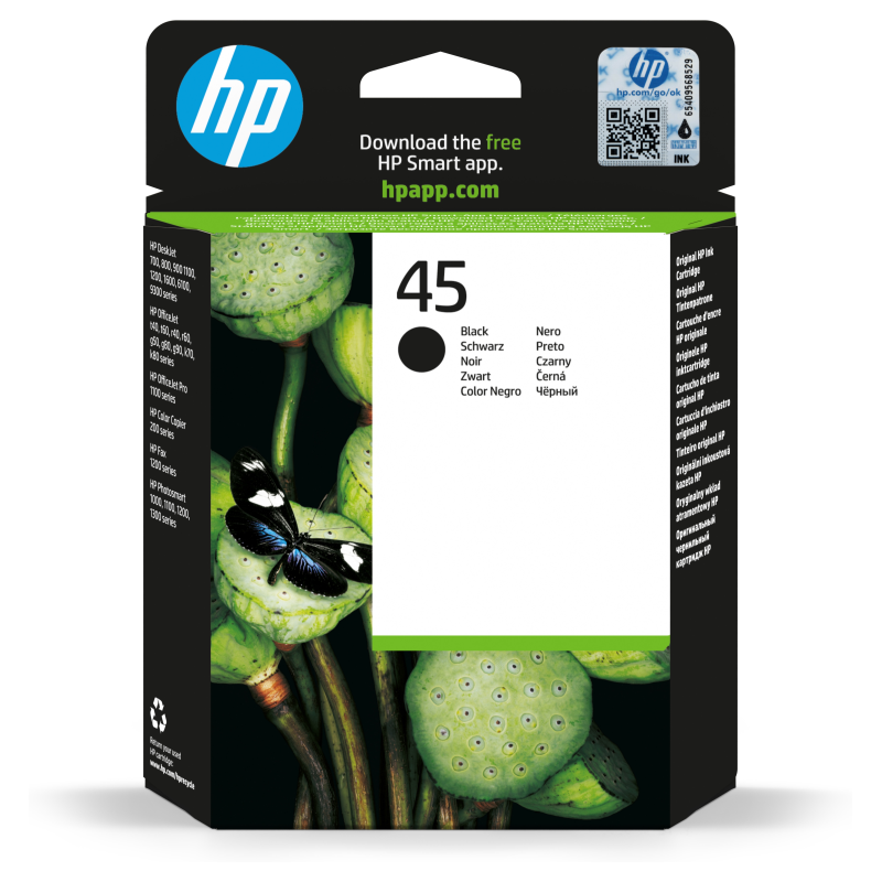 TINTA HP 45 NEGRO