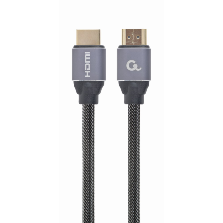 CABLE HDMI 2-0 4K 60HZ GEMBIRD CCBP-HDMI-1M PREMIUM TRENZADO ETHERNET 1M NEGRO
