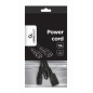 CABLE ALIMENTACION GEMBIRD EXTENSION C13 MACHO A C14 HEMBRA 1,8M