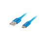CABLE USB LANBERG 2-0 MACHO-MICRO USB MACHO QUICK CHARGE 3-0 1M AZUL CABLE USB LANBERG 2-0 MACHO-MICRO USB MACHO QUICK CHARGE 3-0 1M AZUL