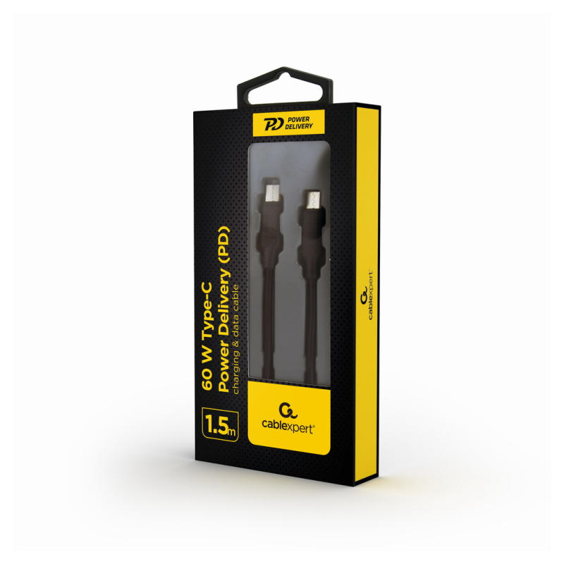 CABLE USB GEMBIRD TIPO C 2-0 MACHO MACHO 1,5M