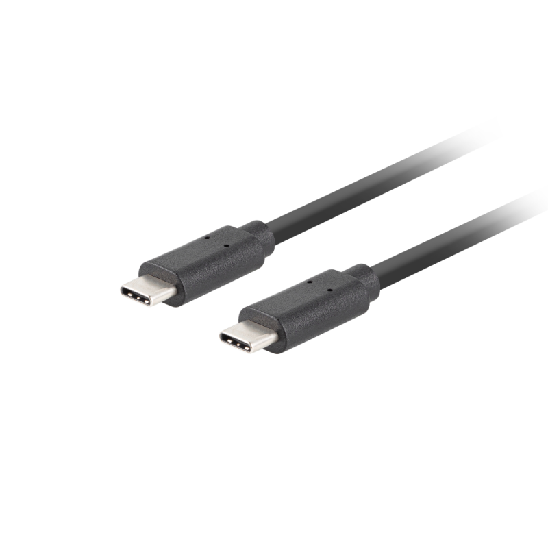 CABLE USB-C LANBERG 3-1 GEN 2 MACHO-MACHO 10GB-S PD100W 1M NEGRO CABLE USB-C LANBERG 3-1 GEN 2 MACHO-MACHO 10GB-S PD100W 1M NEGRO