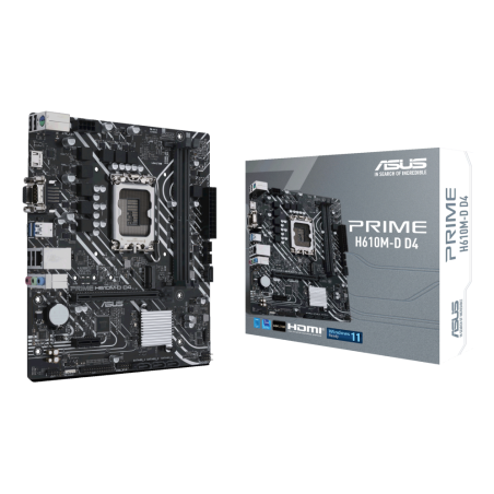 PLACA BASE ASUS PRIME H610M-D D4 1700 MATX