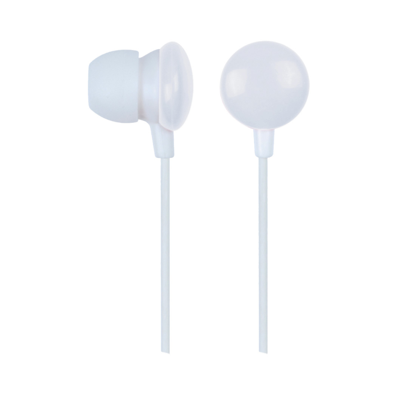 AURICULARES GEMBIRD EAR IN LACASITOS BLANCOS ALAMBRICO